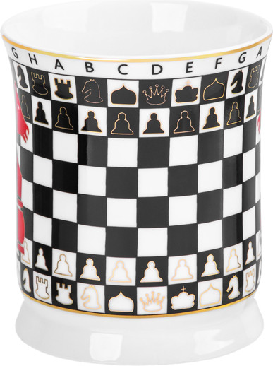 Изображение товара Кружка Elan Gallery Ход конем / 420727 (New Bone China)