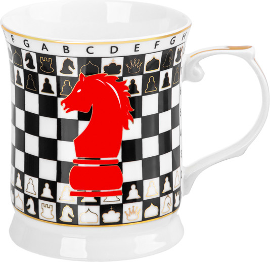 Изображение товара Кружка Elan Gallery Ход конем / 420727 (New Bone China)