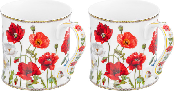Изображение товара Набор кружек Elan Gallery Маки / 420756