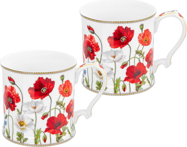 Изображение товара Набор кружек Elan Gallery Маки / 420756
