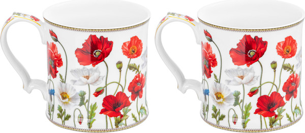 Изображение товара Набор кружек Elan Gallery Маки / 420756