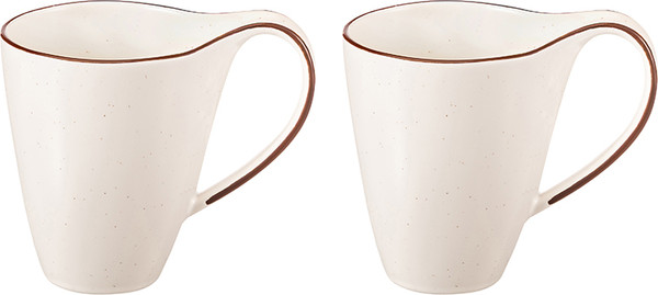 Изображение товара Набор кружек Elan Gallery Терра / 540979 (бежево-белый)
