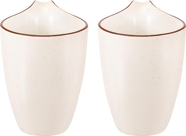 Изображение товара Набор кружек Elan Gallery Терра / 540979 (бежево-белый)