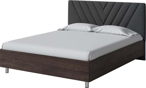 Изображение товара Односпальная кровать Proson Ora 90x200 (дуб кантербери/Selfie графитовый)