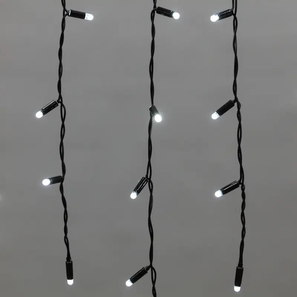 Изображение товара Светодиодная бахрома Neon-Night Айсикл 255-032 (2.4x0.6м, белый)