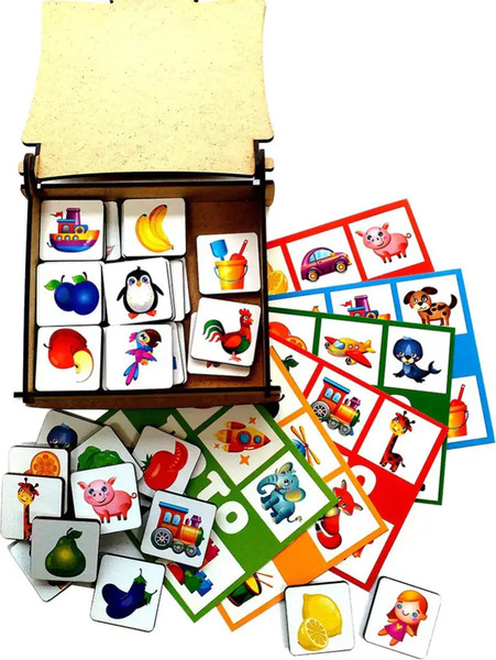 Изображение товара Развивающая игра Мастер Вуд Лото / DL1