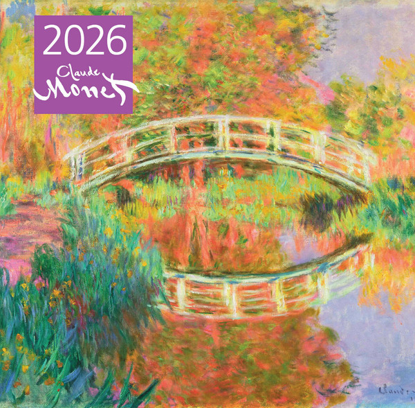 Изображение товара Календарь настенный Эксмо Клод Моне. 2026 год (9785042190025)
