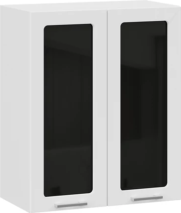 Изображение товара Шкаф навесной для кухни ТриЯ Габриэлла 1ВВ6С с двумя дверьми (белый/сноу)