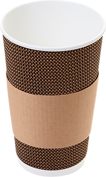 Изображение товара Набор одноразовых держателей для стаканов OSQ Cup Keeper /TL 270x55 (1050in)