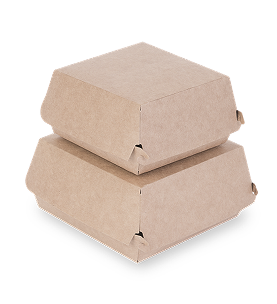 Изображение товара Набор коробок упаковочных для еды OSQ Burger M 100/115x100/115x60 (300шт)