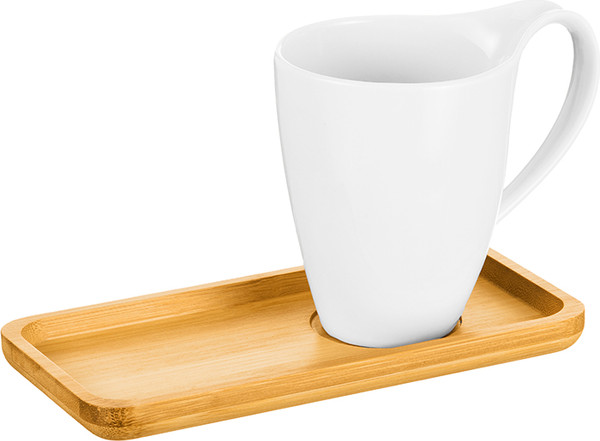 Изображение товара Кружка с блюдцем Elan Gallery Айсберг / 540973