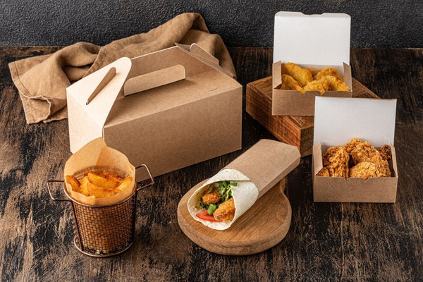 Изображение товара Набор коробок упаковочных для еды OSQ Fast Food Box S 115x75x45 (600шт)