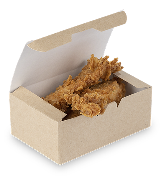 Изображение товара Набор коробок упаковочных для еды OSQ Fast Food Box S 115x75x45 (600шт)