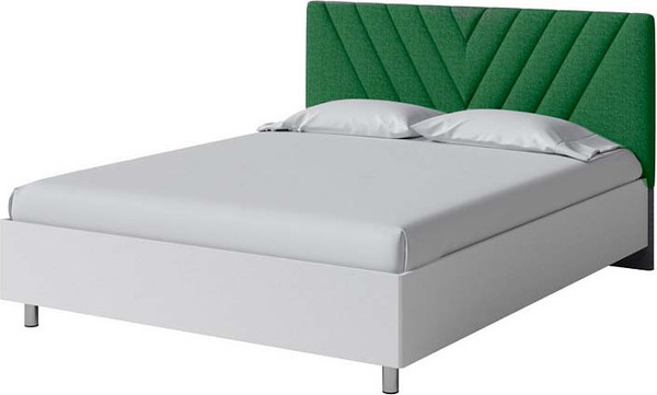 Изображение товара Односпальная кровать Proson Ora 90x200 (белый/Selfie лесной мох)