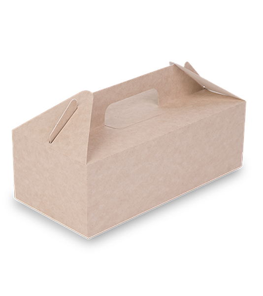 Изображение товара Набор коробок упаковочных для еды OSQ Box With Handle 290x143x98 (200шт)