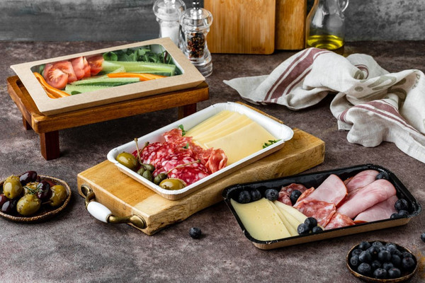 Изображение товара Набор одноразовых контейнеров OSQ Platter 400 200/100x220/110x20 (600шт)