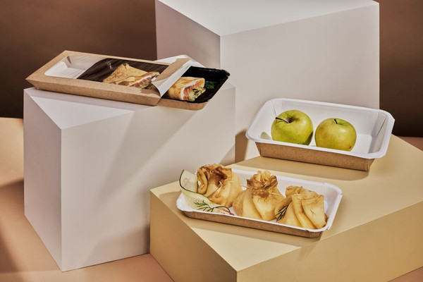 Изображение товара Набор одноразовых контейнеров OSQ Platter 400 200/100x220/110x20 (600шт)