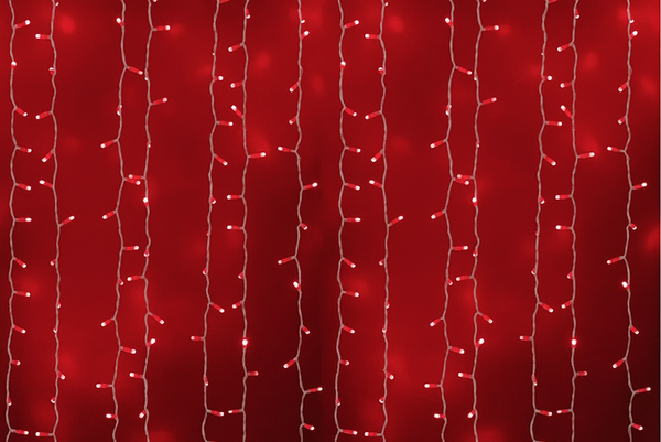 Изображение товара Световой занавес Neon-Night 235-112 (2x1.5м, красный)