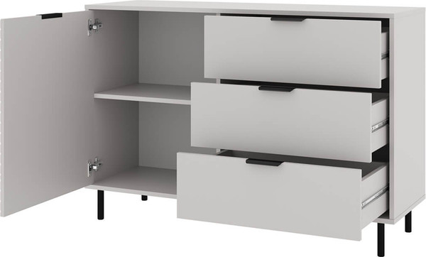 Изображение товара Тумба Anrex Runa 1D3S (персидский жемчуг/амарок)