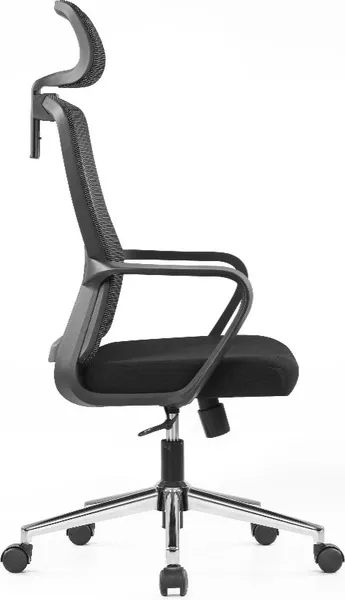 Изображение товара Кресло офисное SitZone U-060A (черный/хром)