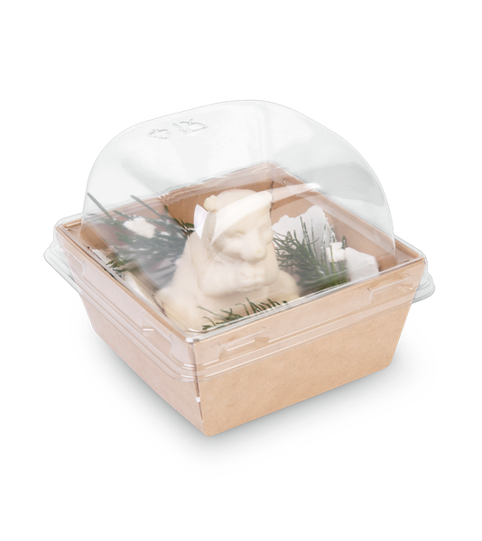 Изображение товара Набор коробок упаковочных для еды OSQ SmartPack 300 box 86/86x40 (300шт)