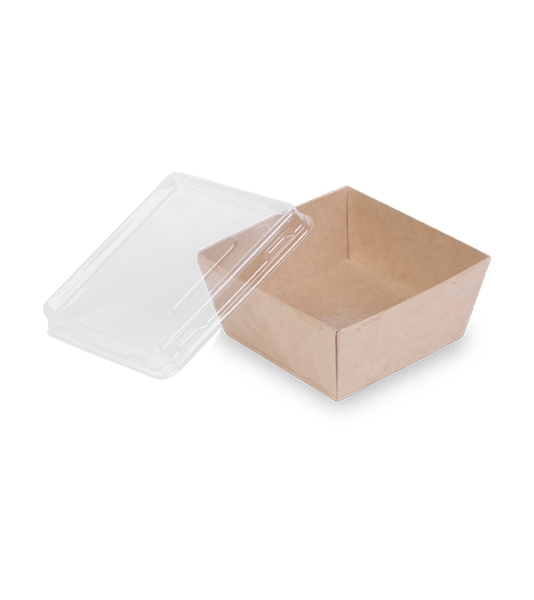 Изображение товара Набор коробок упаковочных для еды OSQ SmartPack 300 box 86/86x40 (300шт)