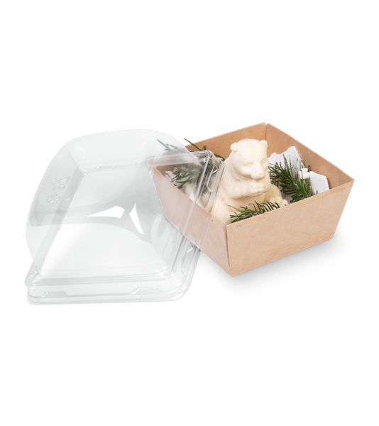 Изображение товара Набор коробок упаковочных для еды OSQ SmartPack 300 box 86/86x40 (300шт)
