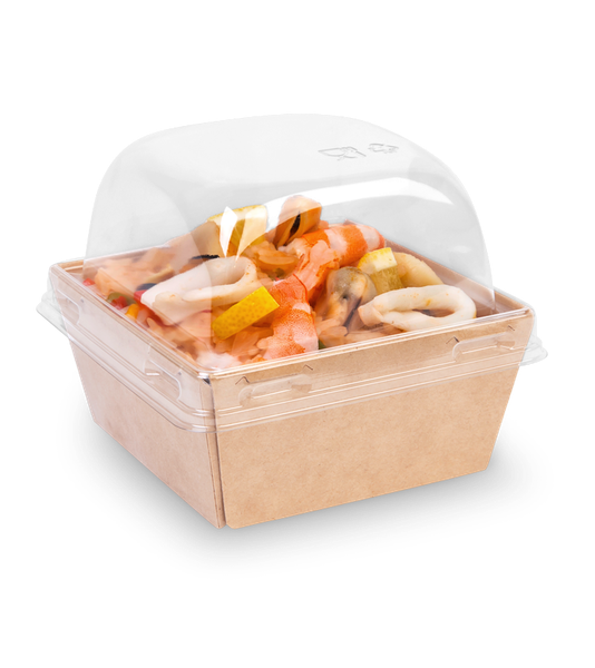 Изображение товара Набор коробок упаковочных для еды OSQ SmartPack 300 box 86/86x40 (300шт)