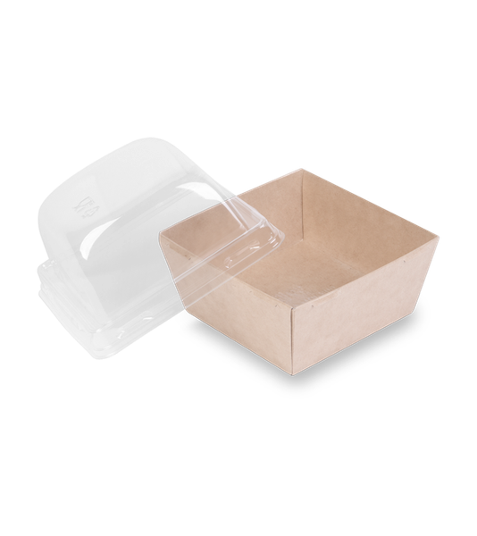Изображение товара Набор коробок упаковочных для еды OSQ SmartPack 300 box 86/86x40 (300шт)
