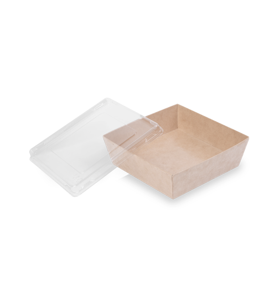 Изображение товара Набор коробок упаковочных для еды OSQ SmartPack 800 box 133/133x49 (200шт)