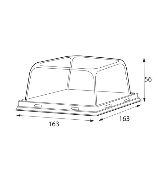 Изображение товара Набор коробок упаковочных для еды OSQ SmartPack 800 box 133/133x49 (200шт)