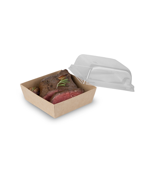 Изображение товара Набор коробок упаковочных для еды OSQ SmartPack 800 box 133/133x49 (200шт)