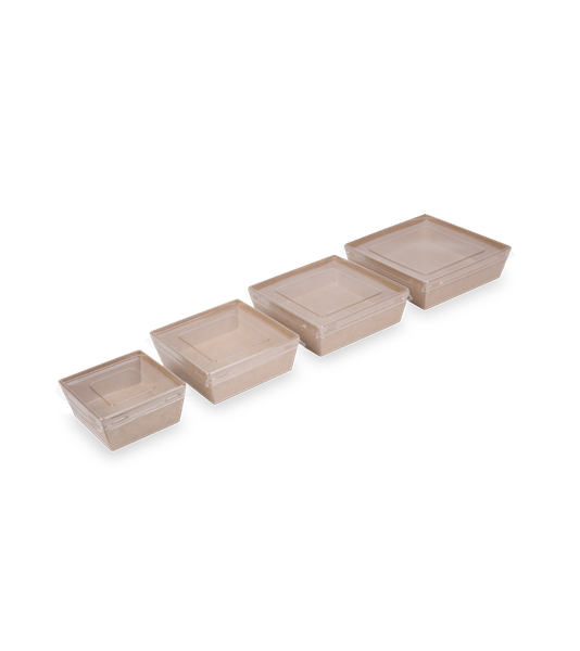 Изображение товара Набор коробок упаковочных для еды OSQ SmartPack 900 box 150/150/40 (200шт)
