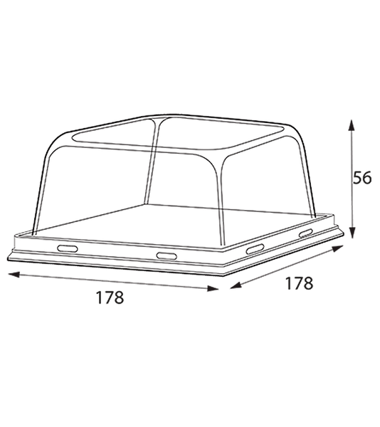 Изображение товара Набор коробок упаковочных для еды OSQ SmartPack 900 box 150/150/40 (200шт)