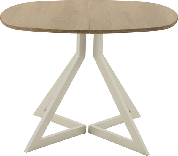 Изображение товара Обеденный стол AMC Elite Е20(900) D7 (бежевый/дуб небраска натур)