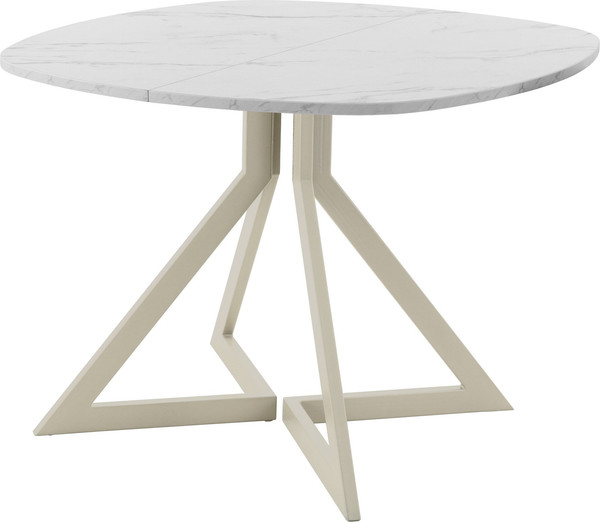 Изображение товара Обеденный стол AMC Elite Е20(900) D7 (бежевый/мрамор кристалл)