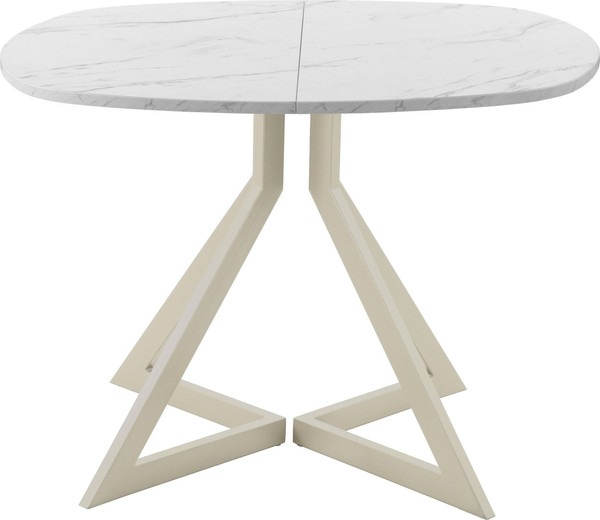 Изображение товара Обеденный стол AMC Elite Е20(900) D7 (бежевый/мрамор кристалл)