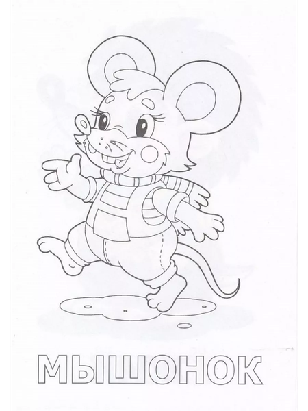 Изображение товара Раскраска Атберг 98 Лисенок, мягкая обложка