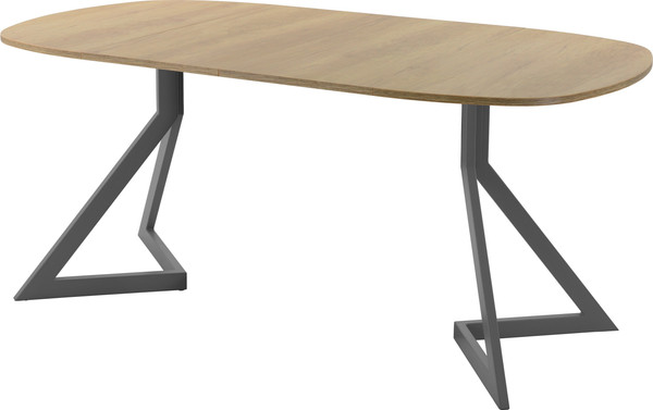 Изображение товара Обеденный стол AMC Elite Е20(900) D7 (графит/дуб небраска натур)