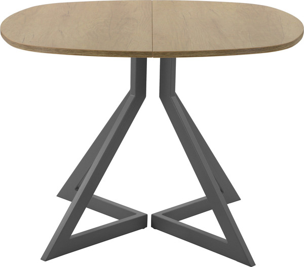 Изображение товара Обеденный стол AMC Elite Е20(900) D7 (графит/дуб небраска натур)