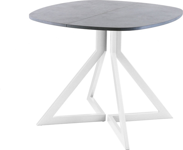 Изображение товара Обеденный стол AMC Elite Е20(900) D7 (белый/бетон чикаго светло-серый)