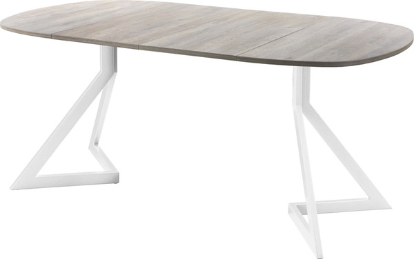 Изображение товара Обеденный стол AMC Elite Е20(900) D7 (белый/дуб уайт-ривер песочно-бежевый)