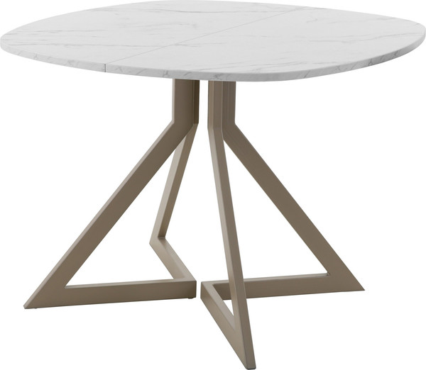 Изображение товара Обеденный стол AMC Elite Е20(900) D7 (капучино/мрамор кристалл)