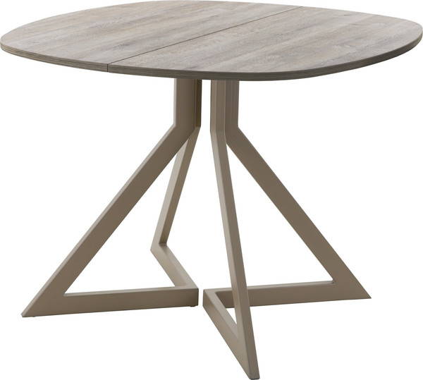 Изображение товара Обеденный стол AMC Elite Е20(900) D7 (капучино/дуб уайт-ривер песочно-бежевый)