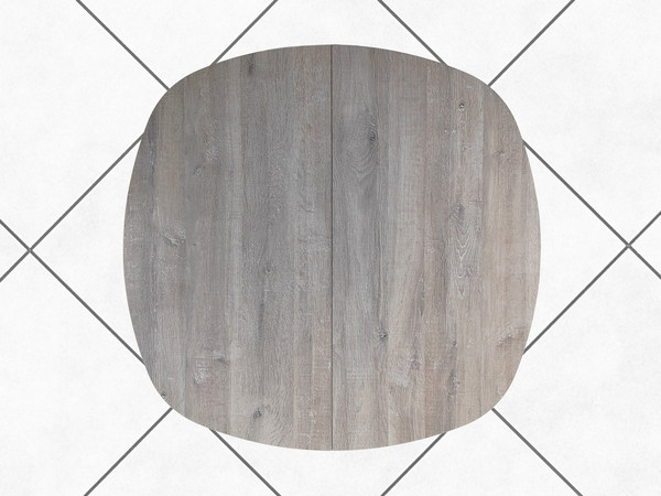 Изображение товара Обеденный стол AMC Elite Е20(900) D7 (капучино/дуб уайт-ривер песочно-бежевый)