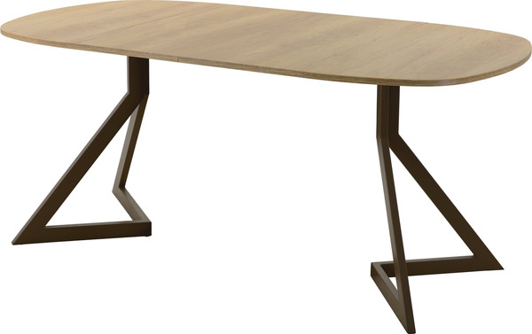 Изображение товара Обеденный стол AMC Elite Е20(800) D7 (коричневый/дуб небраска натур)