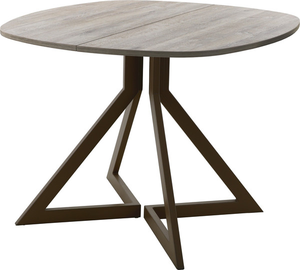 Изображение товара Обеденный стол AMC Elite Е20(800) D7 (коричневый/дуб уайт-ривер песочно-бежевый)