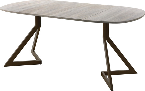 Изображение товара Обеденный стол AMC Elite Е20(800) D7 (коричневый/дуб уайт-ривер песочно-бежевый)