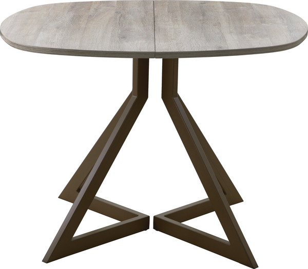 Изображение товара Обеденный стол AMC Elite Е20(800) D7 (коричневый/дуб уайт-ривер песочно-бежевый)