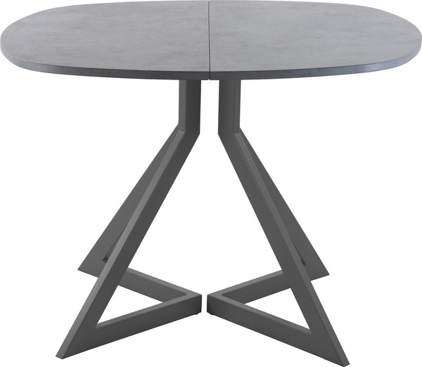 Изображение товара Обеденный стол AMC Elite Е20(800) D7 (графит/бетон чикаго светло-серый)